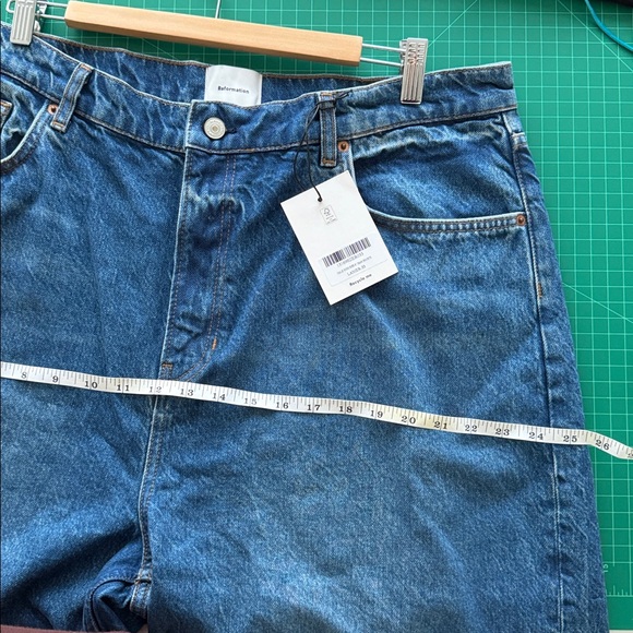 Reformation Blue Jean Shorts - Picture 15 of 15